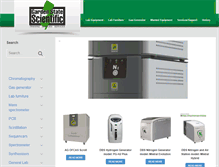 Tablet Screenshot of gsscientific.com